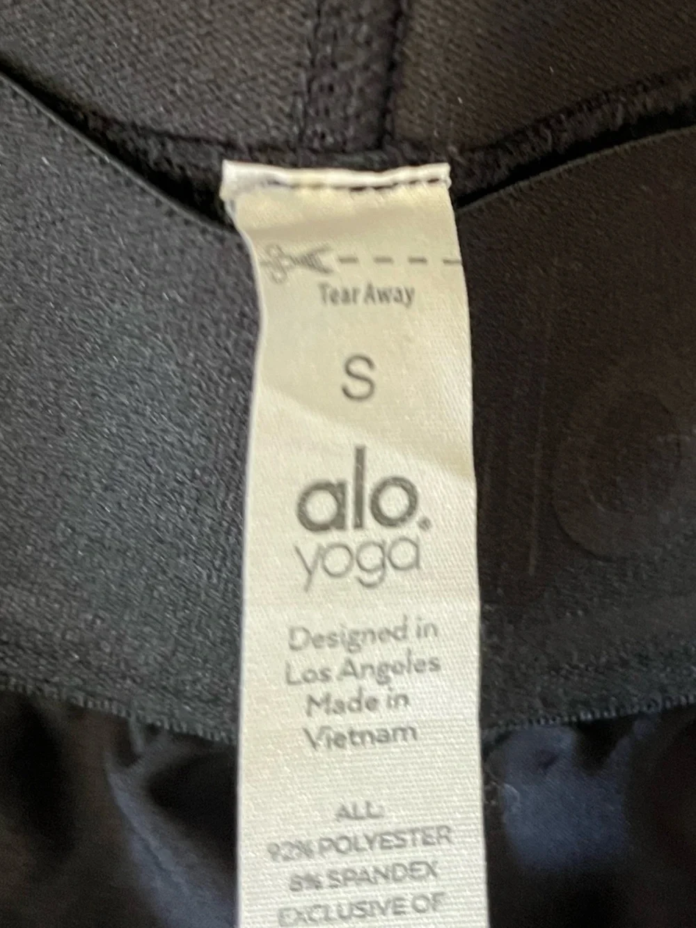 ALO YOGA Aces Tennis Skirt In Black Sz Small